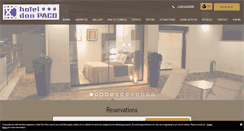 Desktop Screenshot of hoteldonpaco.com